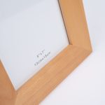 Giemme Cornice PORTAFOTO da APPOGGIO in Legno con Applicazione Legno 50°  Anniversario 13x18CM